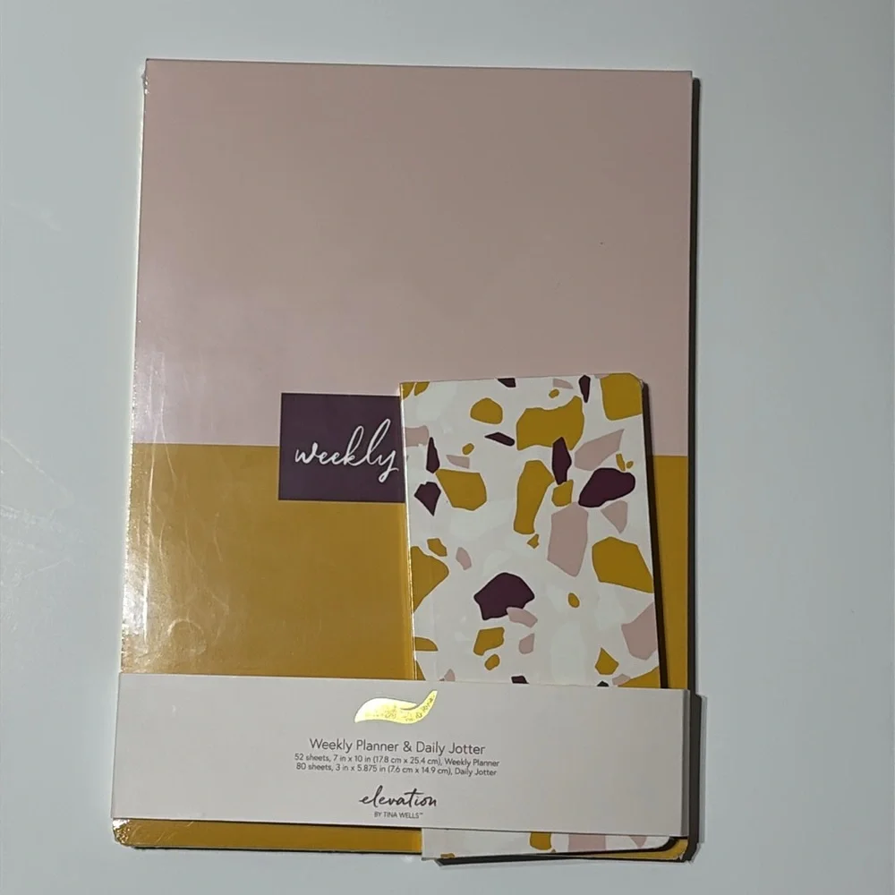 Elevation Undated Weekly Planner & Jotting Pad Set